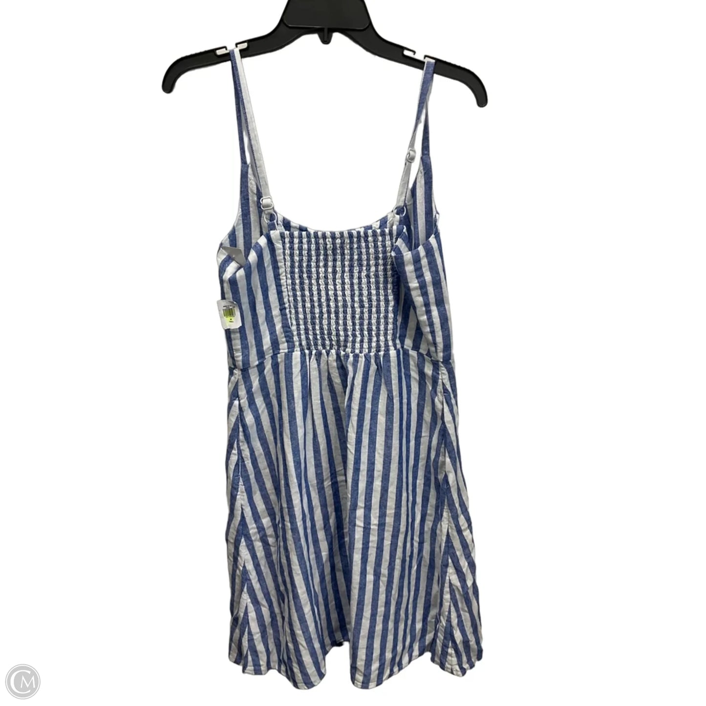 Dress Casual Short By Old Navy In Blue & White, Size: M