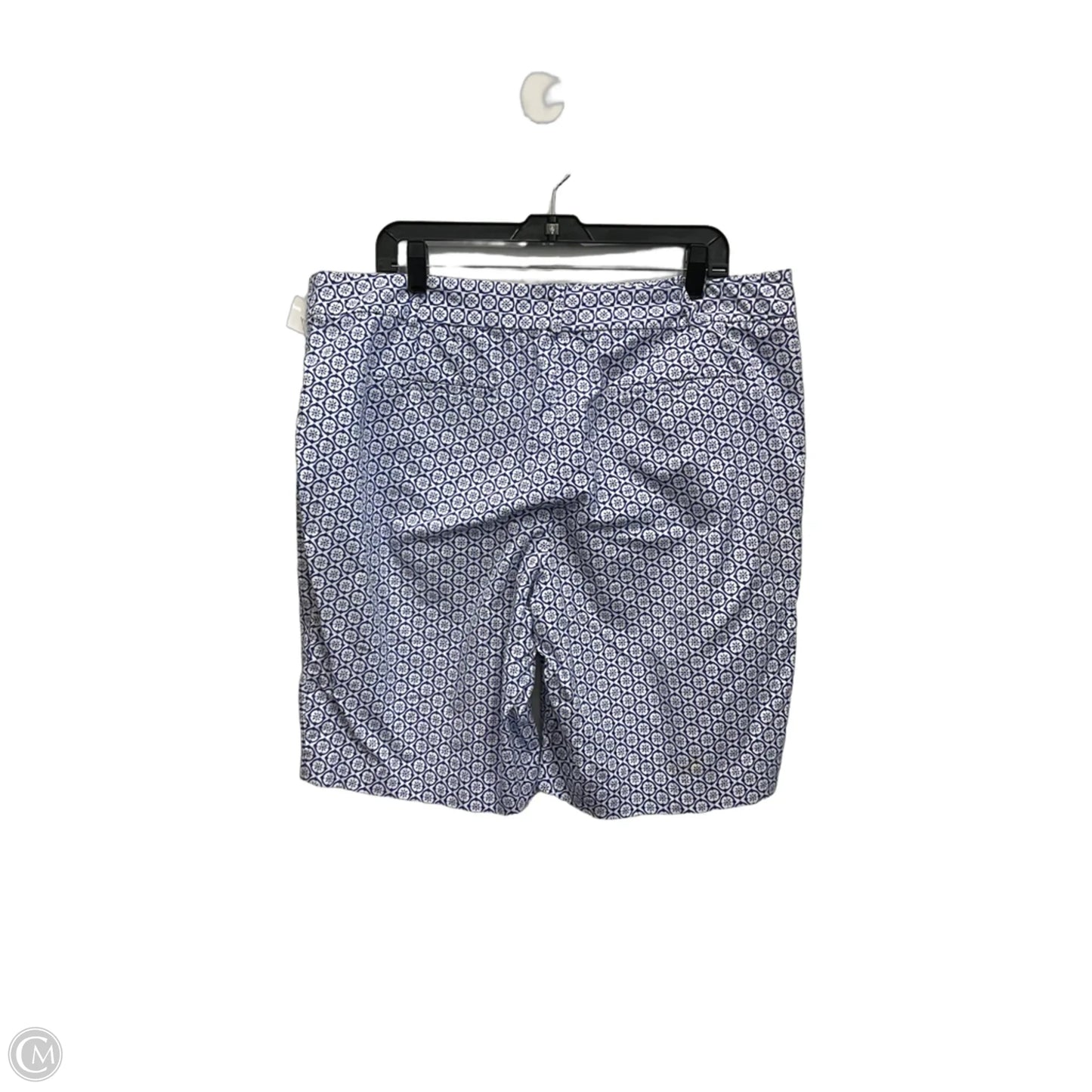 Shorts By Talbots In Blue & White, Size: 14