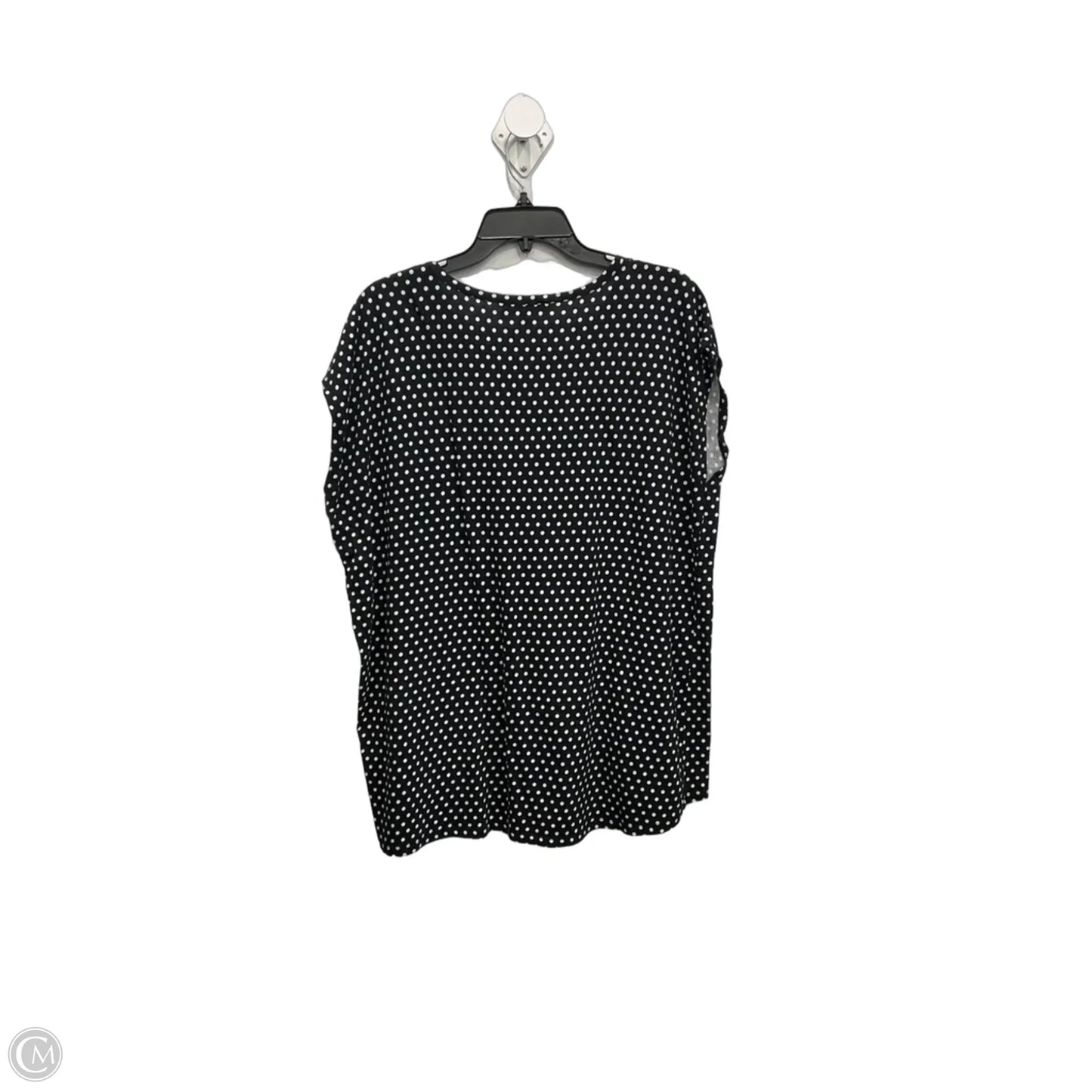 Top Sleeveless By Michael By Michael Kors In Polkadot Pattern, Size: 2x