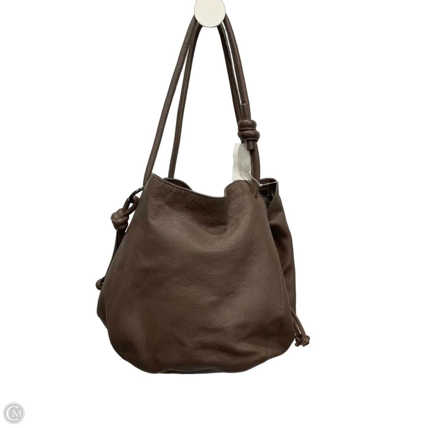 Handbag Leather By Vince Camuto, Size: Medium