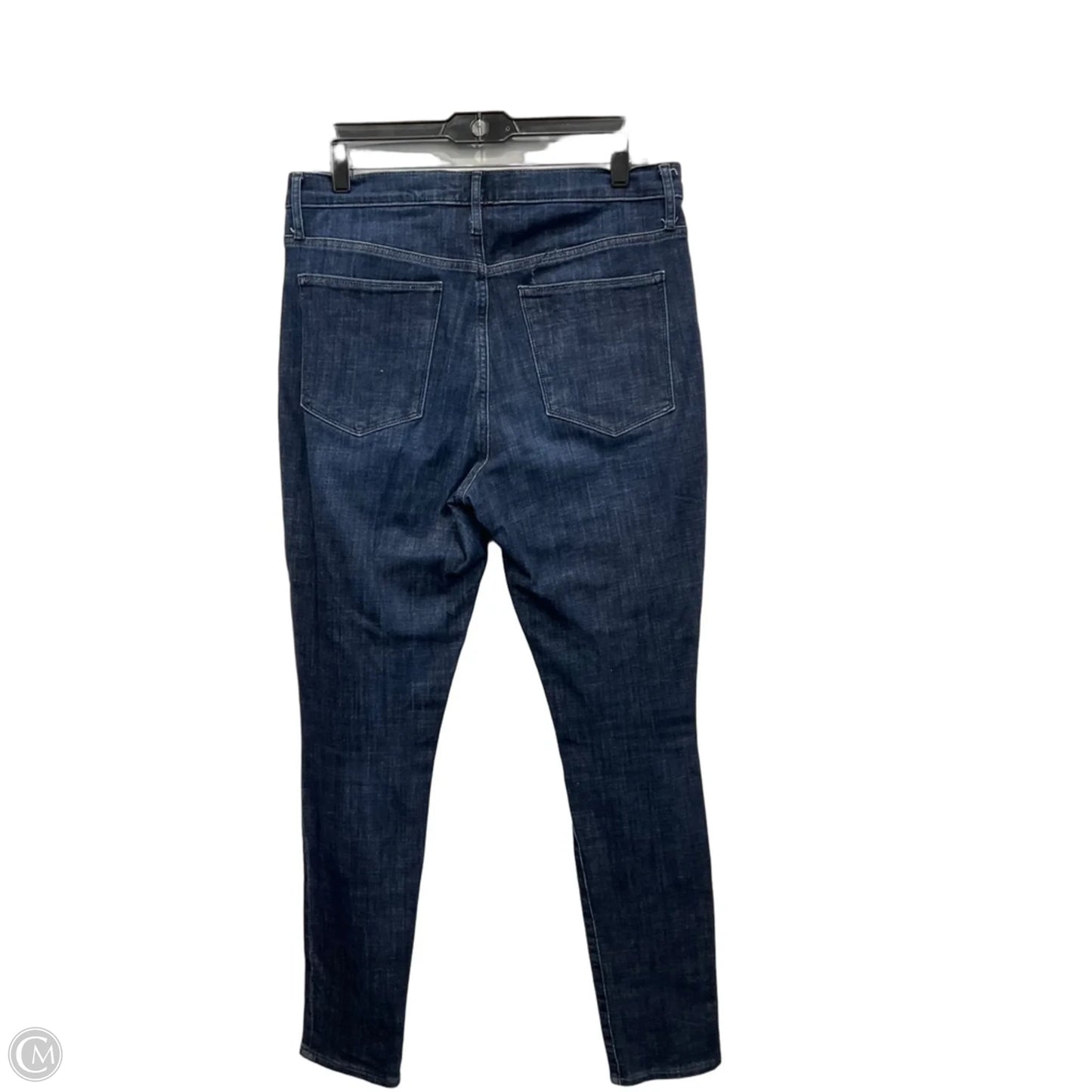 Jeans Skinny By Gap In Blue Denim, Size: 12