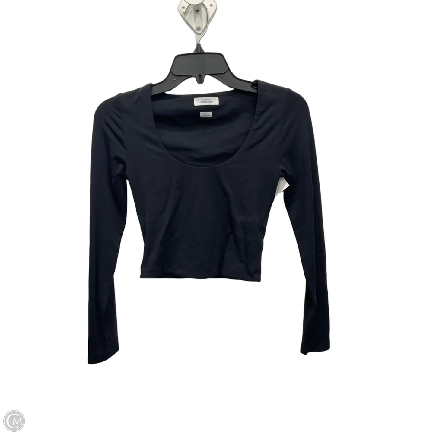 Top Long Sleeve By Babaton In Black, Size: S