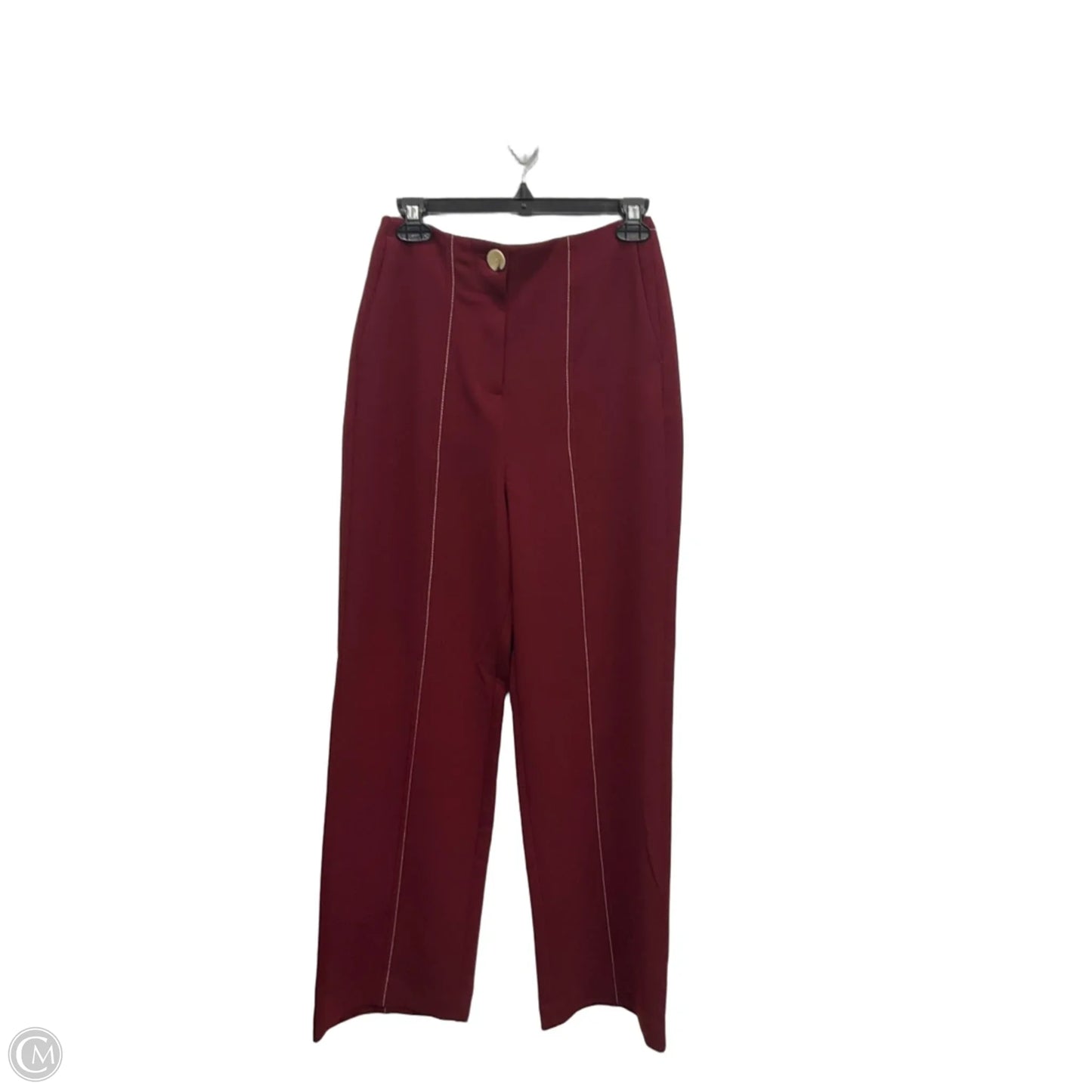 Pants Dress By Topshop In Red, Size: 4
