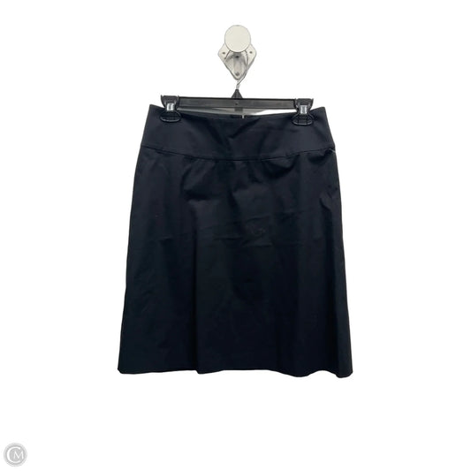 Skirt Midi By Banana Republic In Black, Size: 2