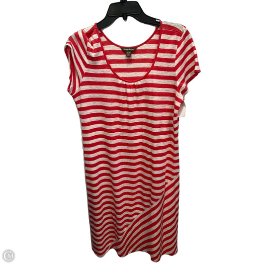 Dress Casual Midi By Tommy Bahama In Striped Pattern, Size: M