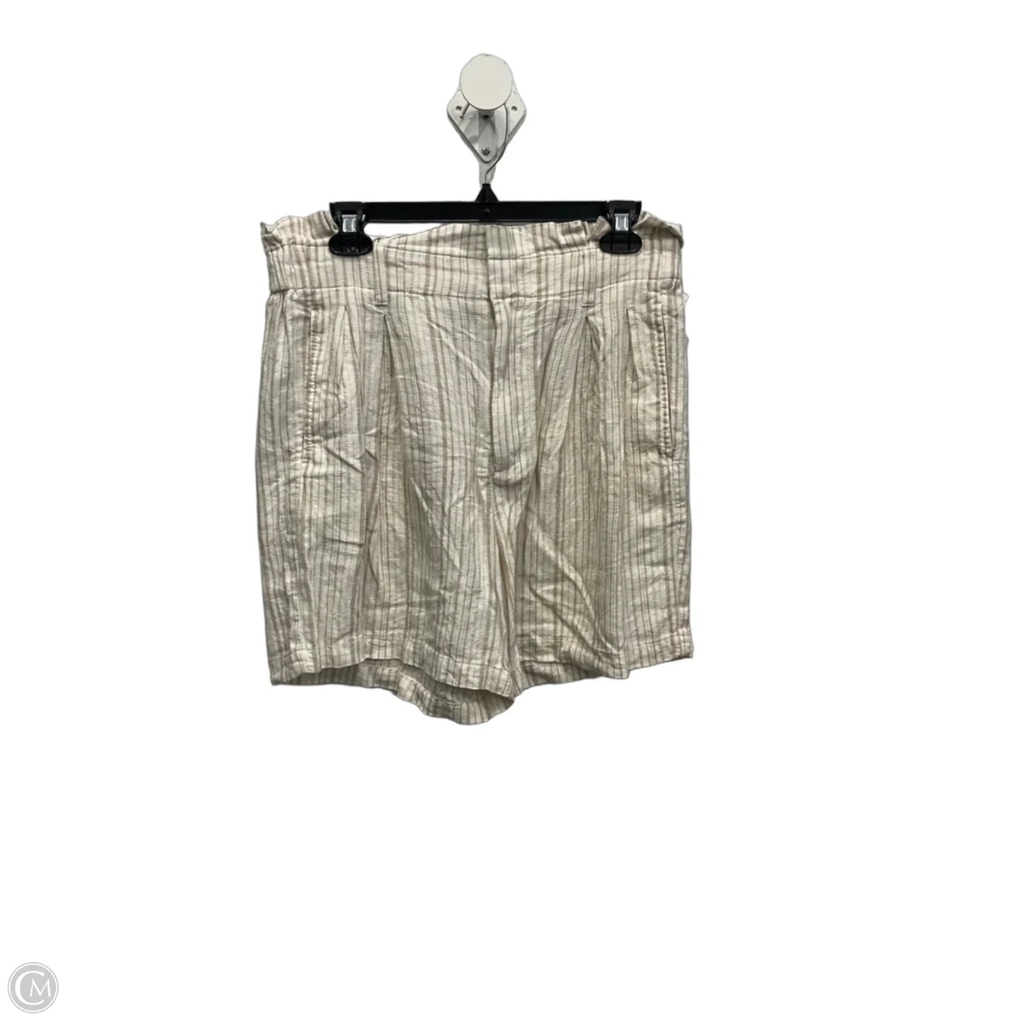 Shorts By Banana Republic In Cream & White, Size: 8