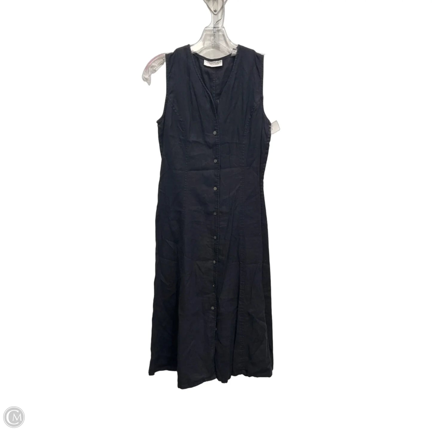 Dress Casual Midi By Valerie Stevens In Navy, Size: S