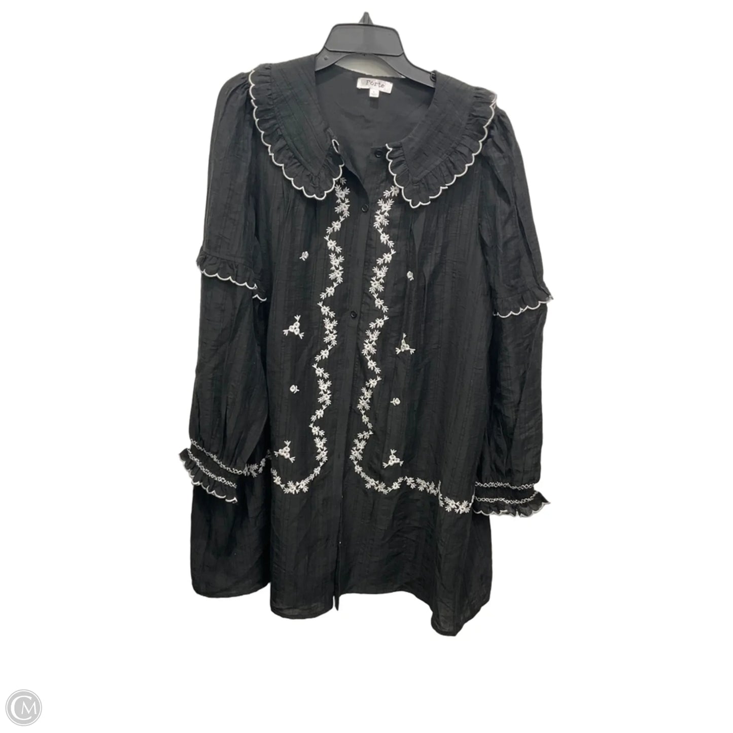 Dress Casual Maxi By Cma In Black, Size: L