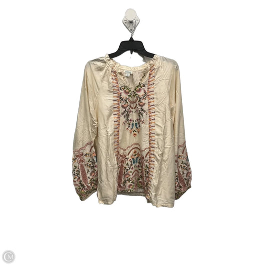 Top 3/4 Sleeve By Cma In Teal, Size: Xs