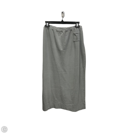 Skirt Midi By Eileen Fisher In Grey, Size: M