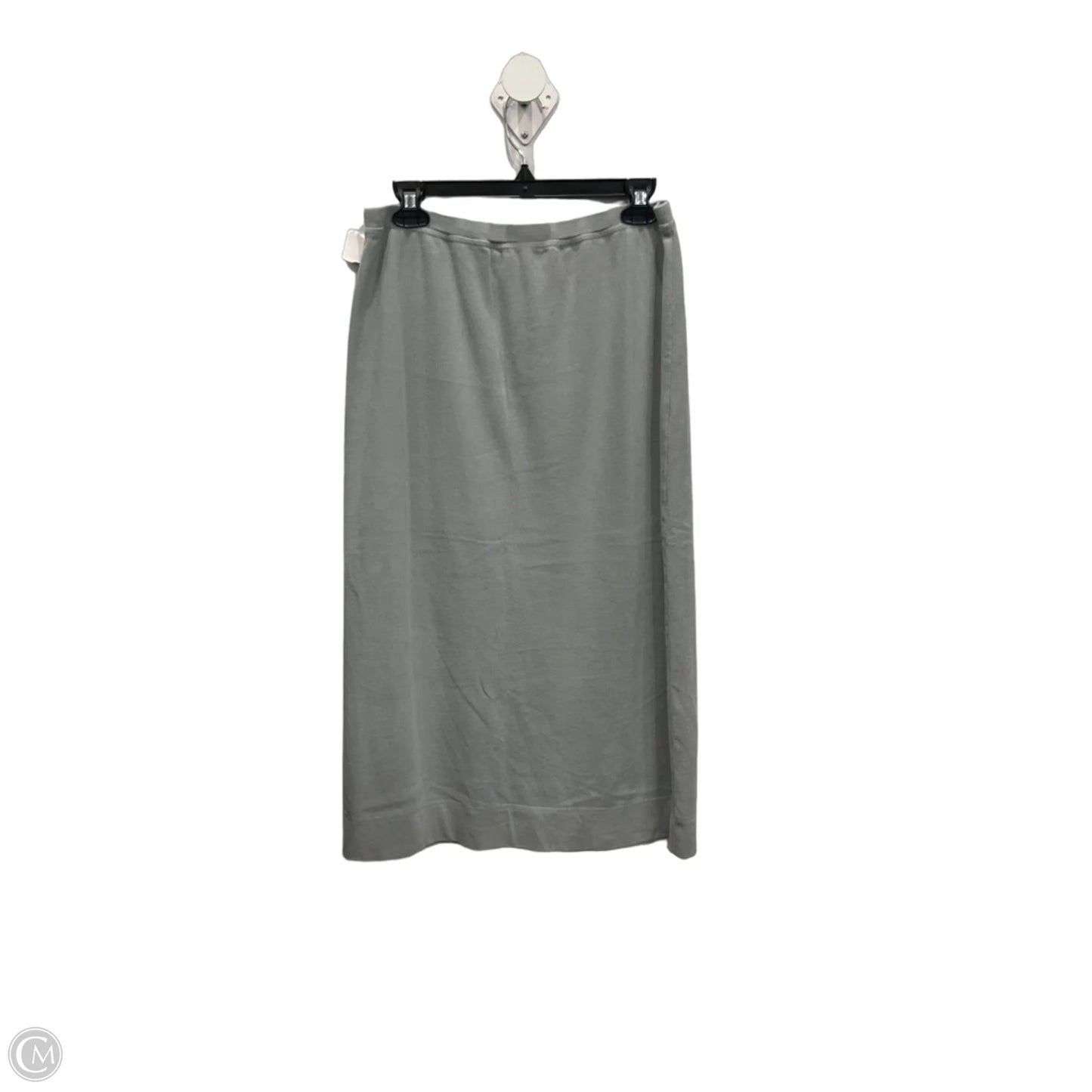 Skirt Midi By Eileen Fisher In Grey, Size: M