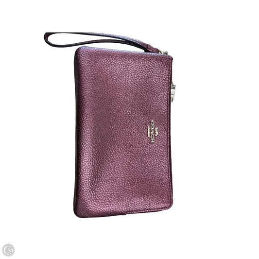 Wristlet Designer By Coach, Size: Small