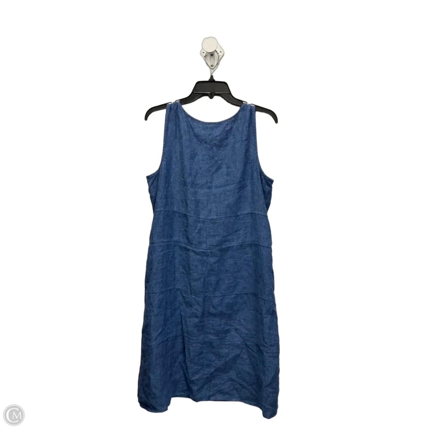 Dress Casual Midi By Pure Jill In Blue, Size: L