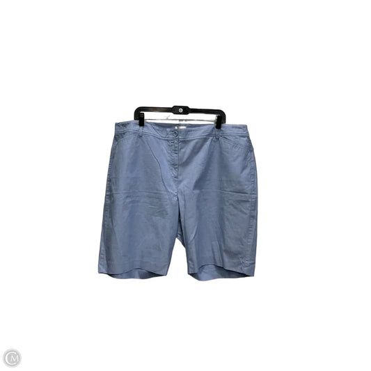 Shorts By Talbots In Blue, Size: 22