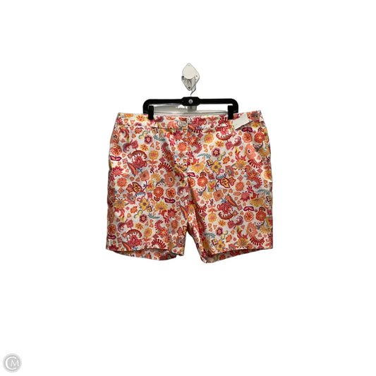 Shorts By Talbots In Multi-colored, Size: 22