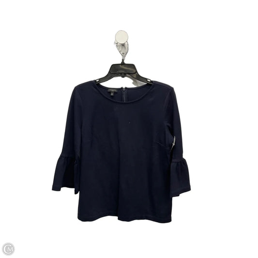 Top 3/4 Sleeve By Talbots In Blue, Size: M