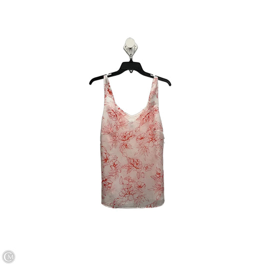 Top Sleeveless By Cabi In White, Size: M