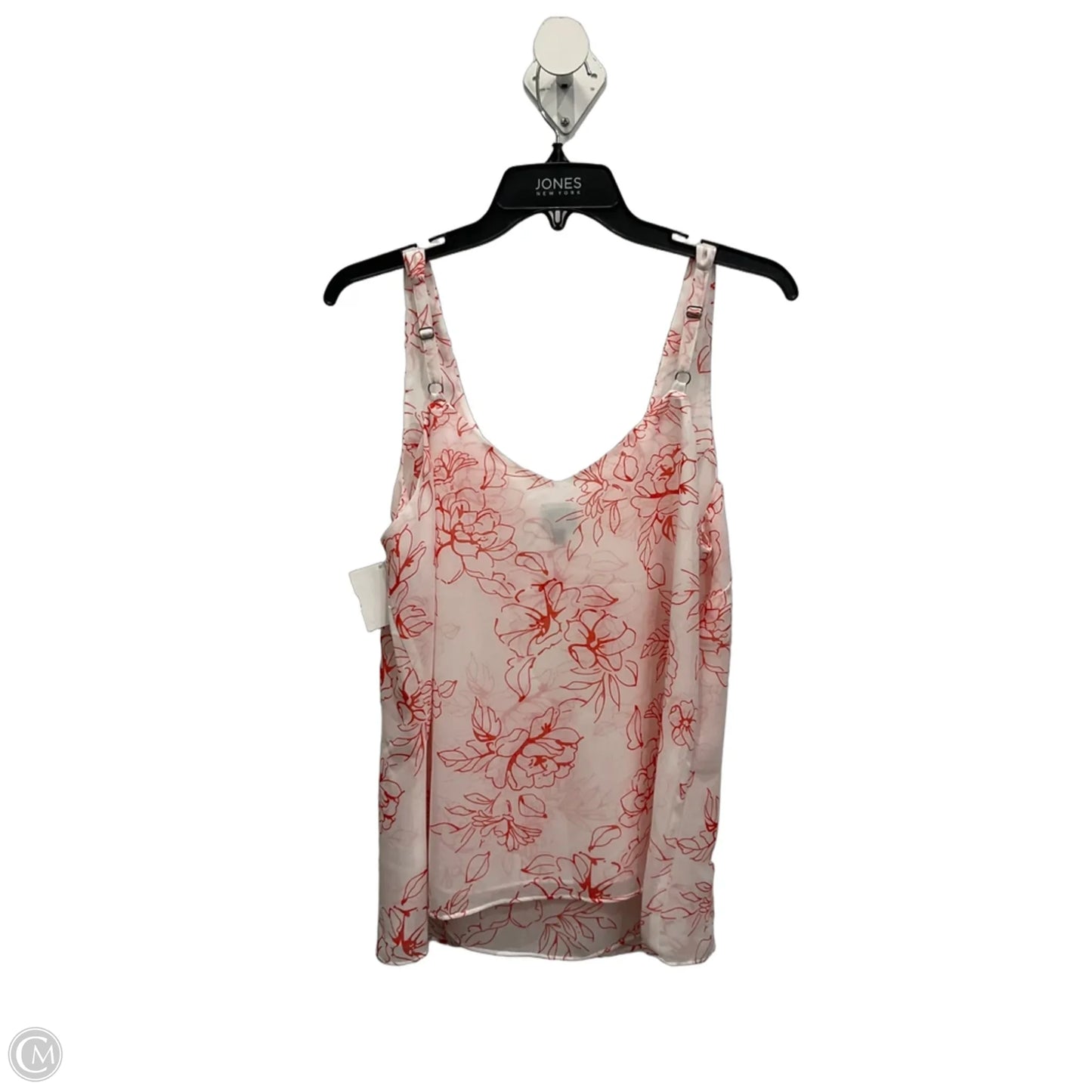 Top Sleeveless By Cabi In White, Size: M