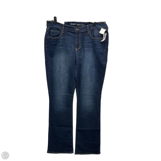 Jeans Boot Cut By Old Navy In Blue, Size: 14
