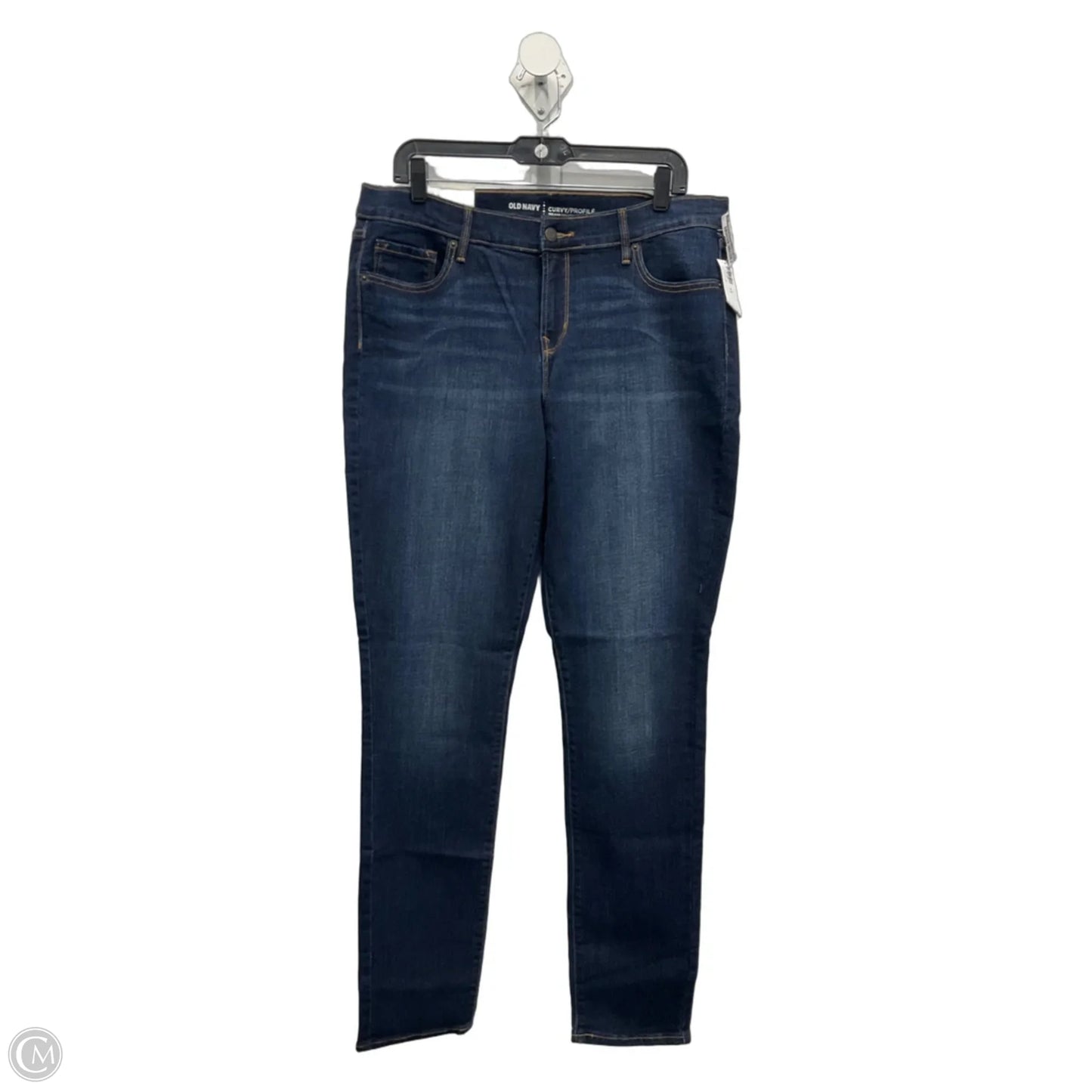 Jeans Skinny By Old Navy In Blue, Size: 14