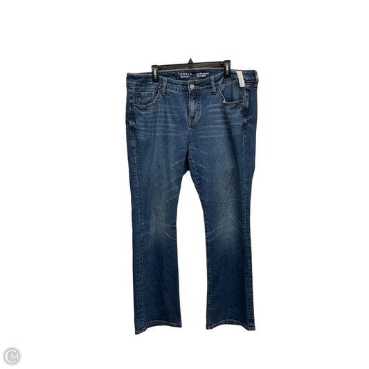 Jeans Boot Cut By Torrid In Blue, Size: 14