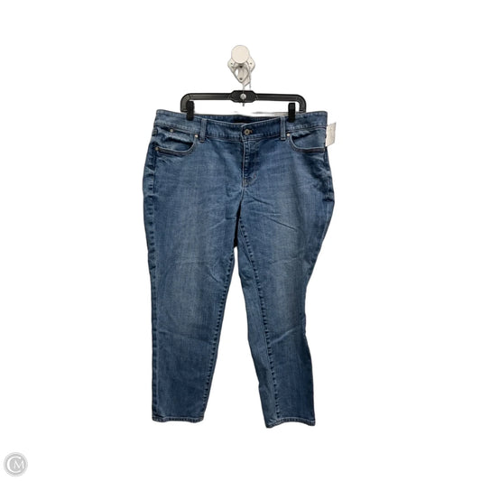 Jeans Boyfriend By Talbots In Blue, Size: 16