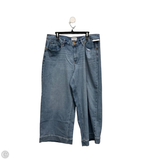 Jeans Wide Leg By Lane Bryant In Blue, Size: 16