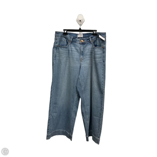 Jeans Wide Leg By Lane Bryant In Blue, Size: 16