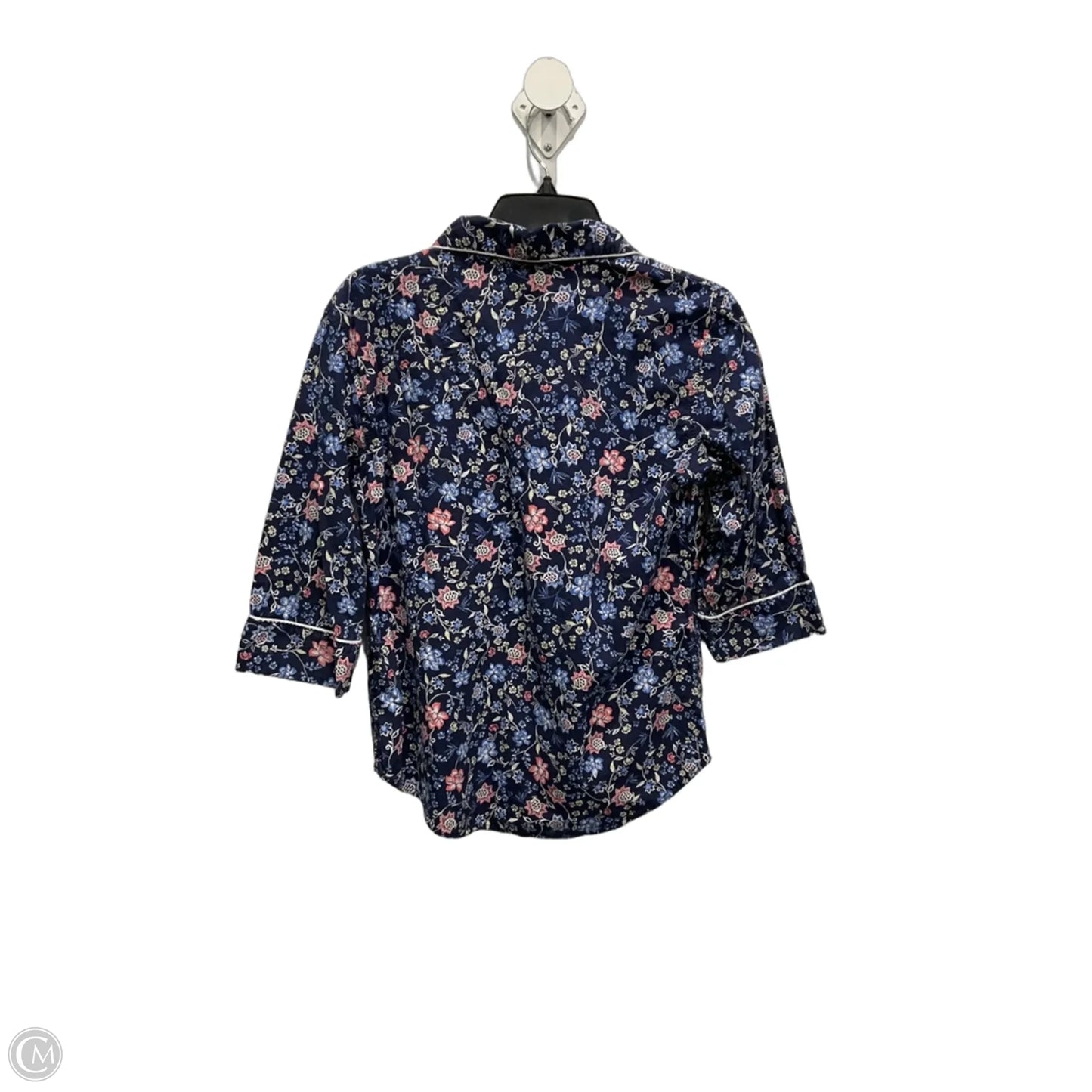 Pajamas 2pc By Ralph Lauren In Blue, Size: M