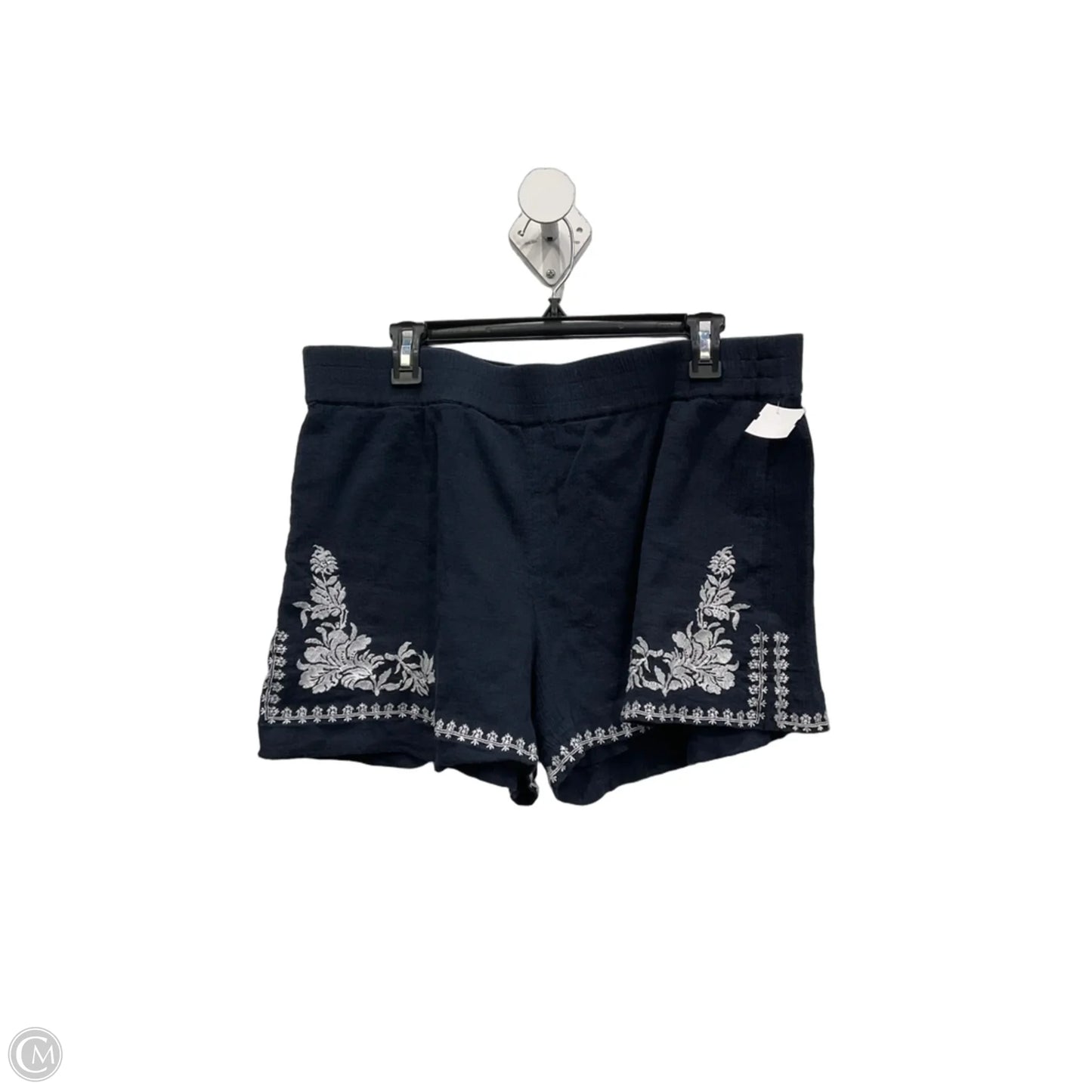 Shorts By Ann Taylor In Blue, Size: L