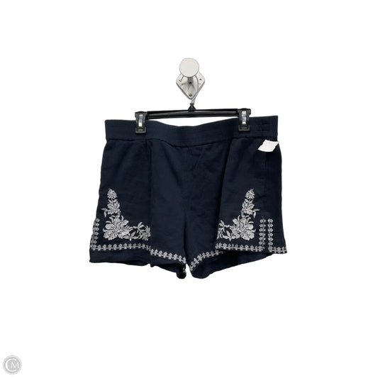 Shorts By Ann Taylor In Blue, Size: L