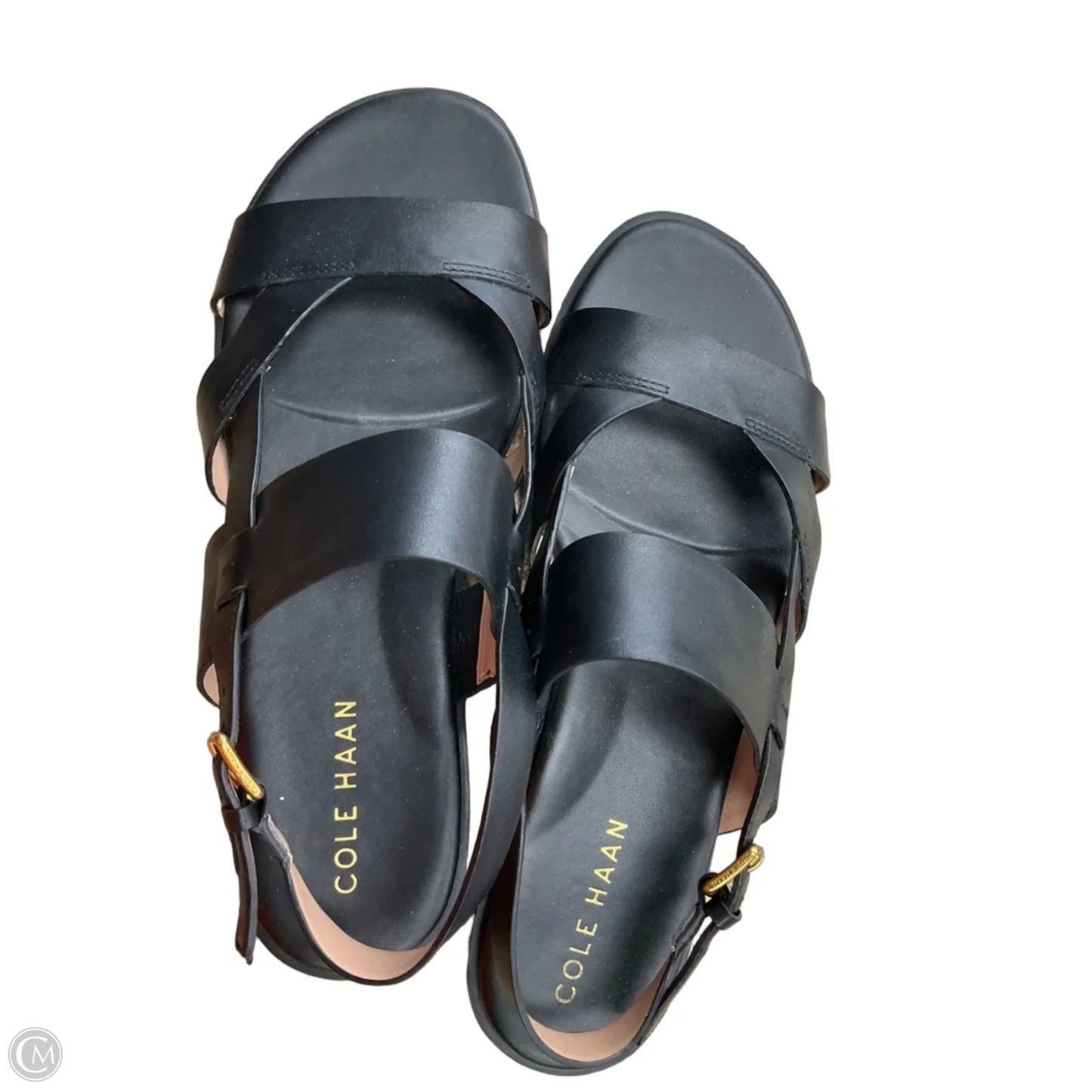 Sandals Flats By Cole-haan In Black, Size: 7.5