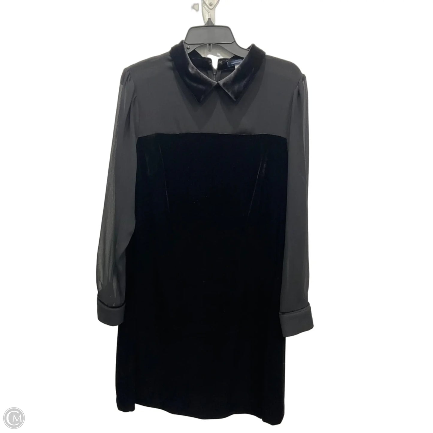 Dress Casual Midi By Tommy Hilfiger In Black, Size: 1x