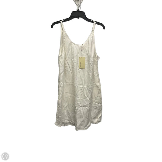 Dress Casual Midi By Clothes Mentor In Cream, Size: 0