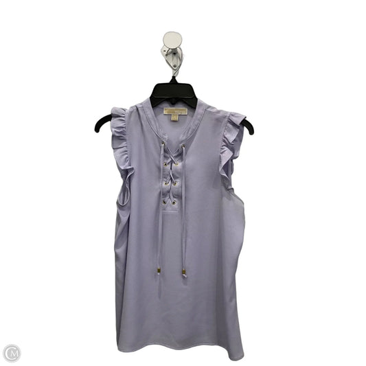 Top Sleeveless By Michael By Michael Kors In Purple, Size: M