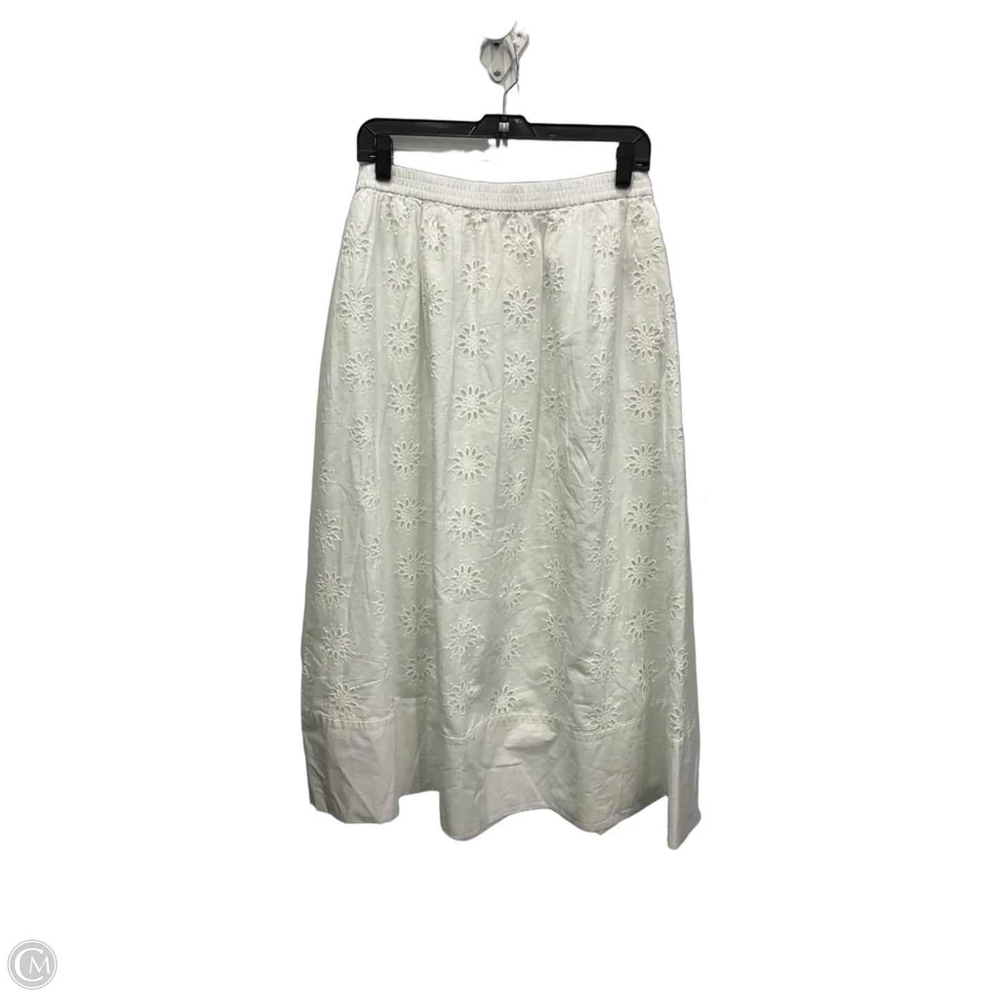 Skirt Maxi By J. Crew In White, Size: S