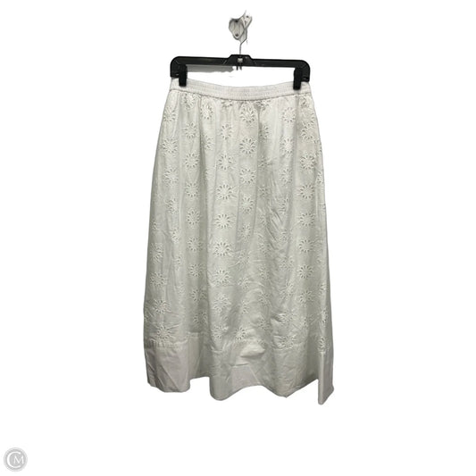 Skirt Maxi By J. Crew In White, Size: S
