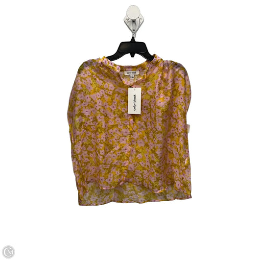 Top Short Sleeve By Clothes Mentor In Maroon, Size: M