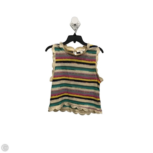 Top Sleeveless By Blue Tassel In Multi-colored, Size: L