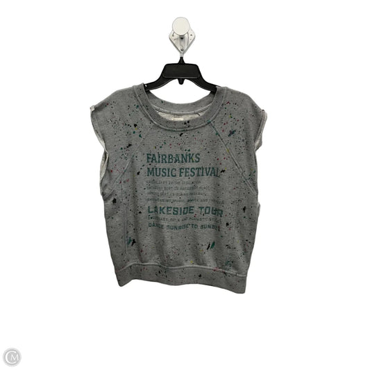 Top Sleeveless By Pilcro In Grey, Size: M