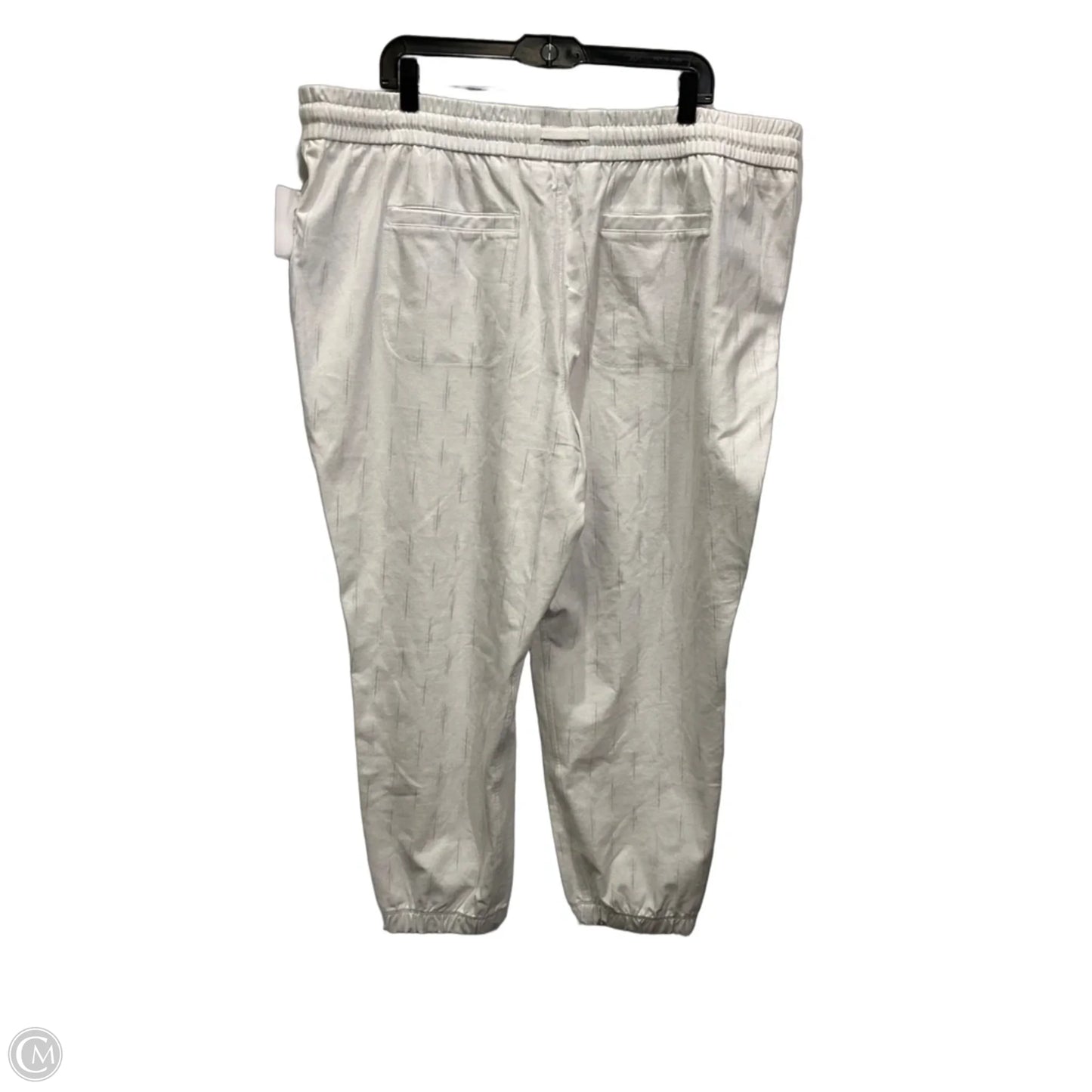 Athletic Pants By Athleta In White, Size: 3x