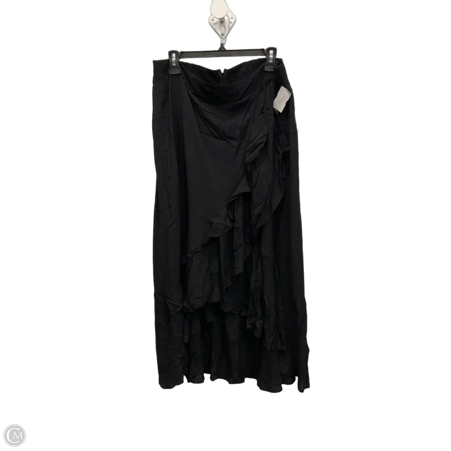 Skirt Maxi By Torrid In Black, Size: 12