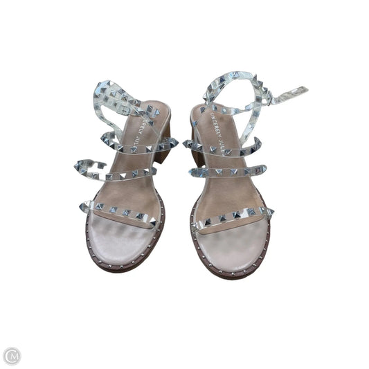 Shoes Heels Block By Sincerely Jules In Tan, Size: 9.5