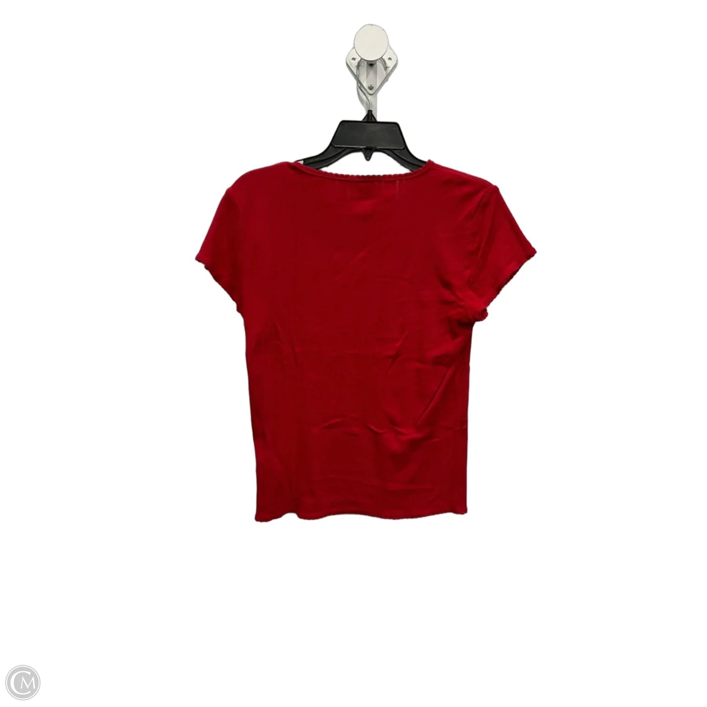 Top Short Sleeve By J. Crew In Red, Size: L