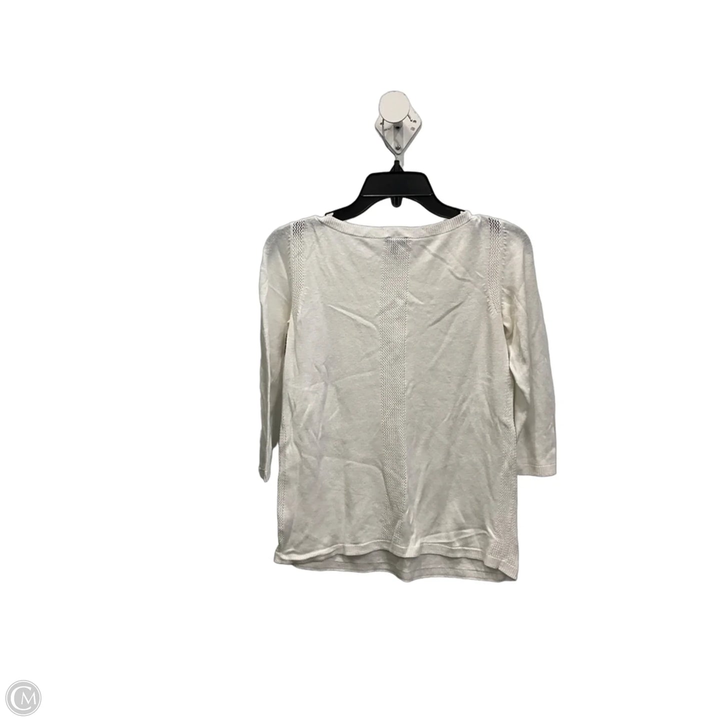 Sweater By Talbots In White, Size: Xs