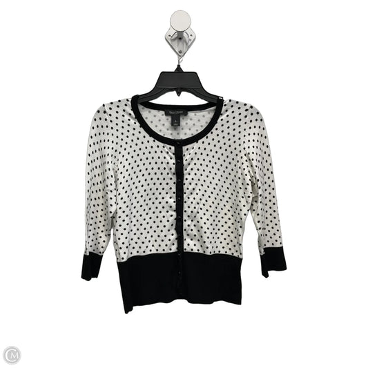 Cardigan By White House Black Market In Polkadot Pattern, Size: Small