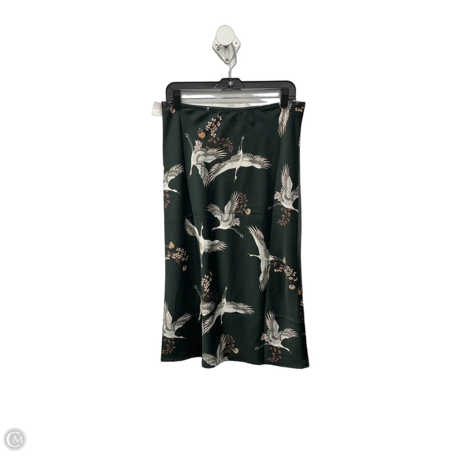Skirt Midi By Pleione In Green, Size: M