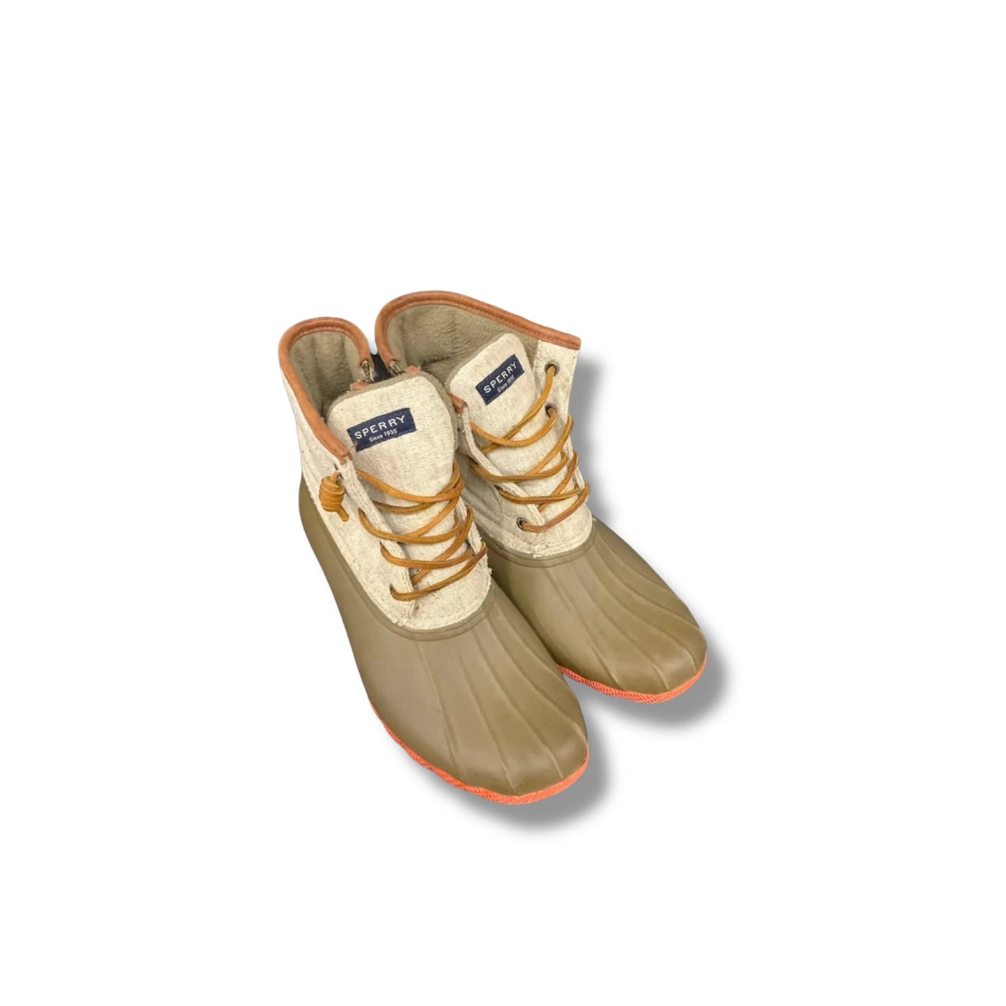 Boots Rain By Sperry In Green, Size: 9.5
