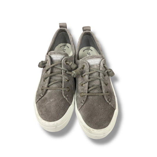 Shoes Sneakers By Sperry In Grey, Size: 6.5