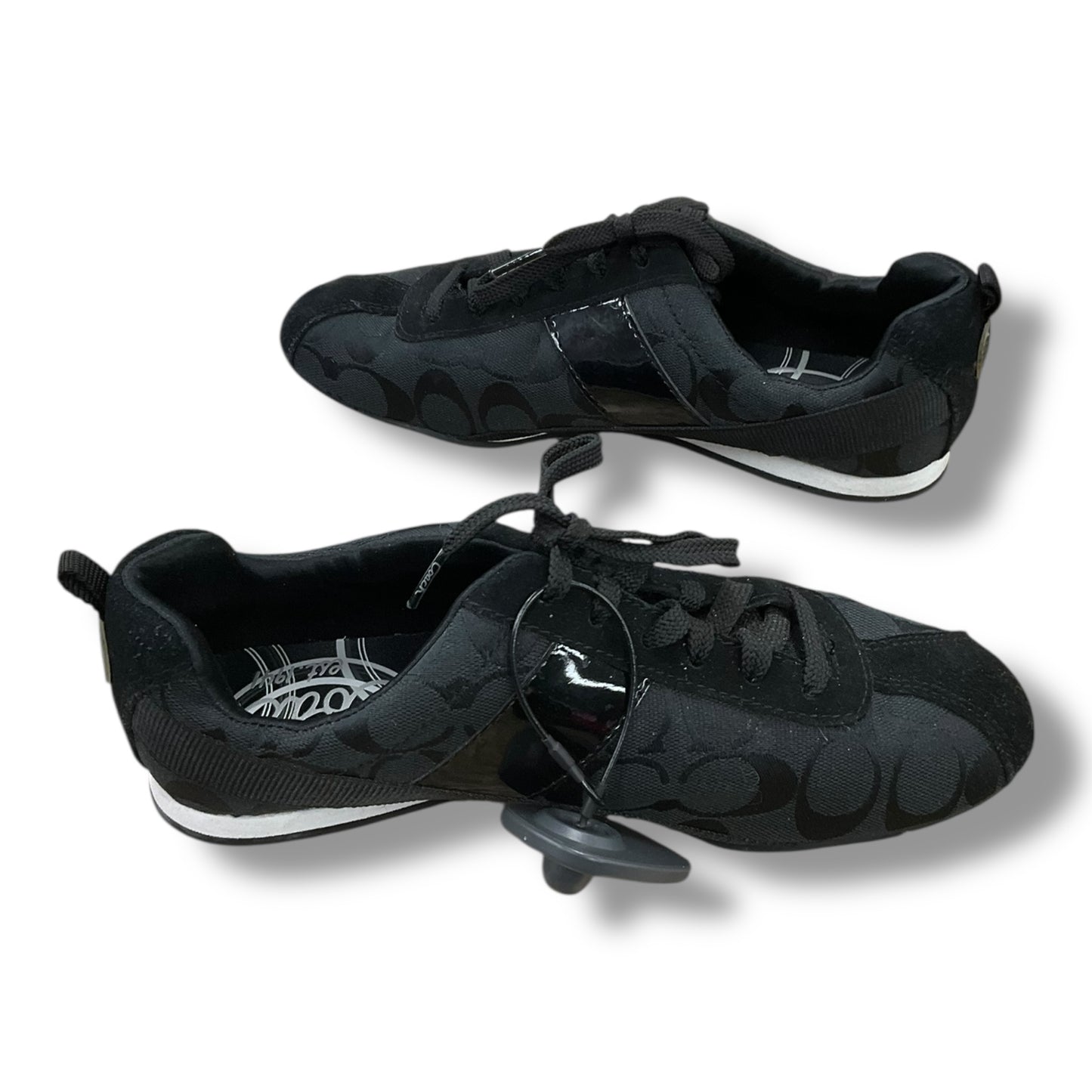 Shoes Designer By Coach In Black, Size: 7.5